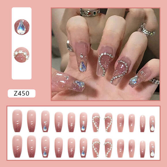 Gracie Press On Nail Set - Picture 1 of 2